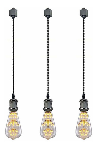 Kiven Lampara Colgante Decorativa 3 Luz Tipo H 39.37  Cable