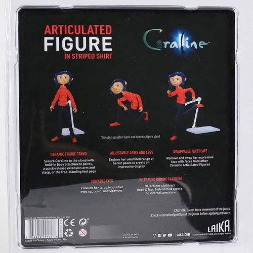Coraline Figura Articulada Neca Laika Ko (Usado)