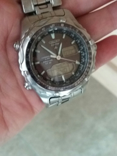 Citizen Eco-drive Hora Mundial Cronógrafo