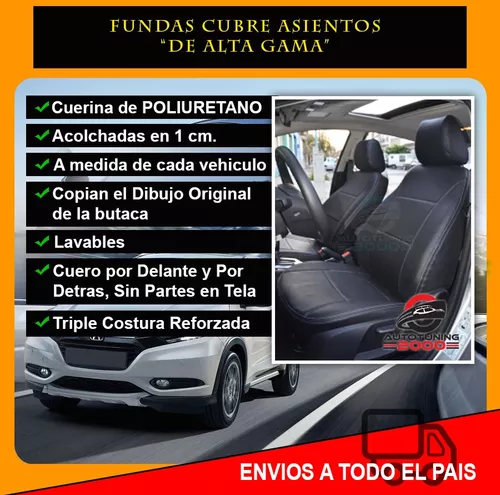 Fundas Cubre Asientos Cuero Premium Acolchada Renault Duster
