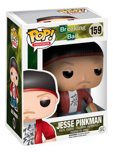 Funko Pop Jesse Pinkman 159 Breaking Bad Heisenberg Retirado