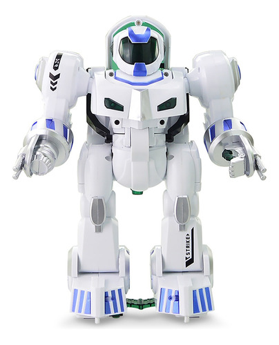 Robot Transformable De Control Remoto Radioshack Color Blanco