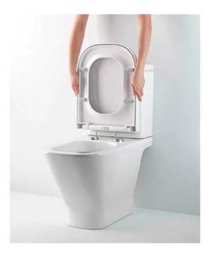 Chusui Tapa de váter WC de Cierre Suave, Tapa WC, Tapa De Inodoro