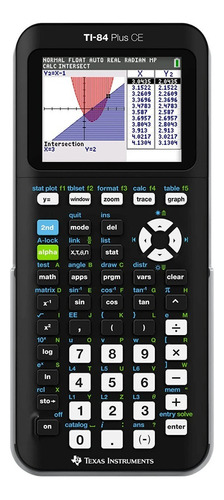 Calculadora Texas Instruments Ti-84 Plus Ce - Gráfico - Nov Cor Preto
