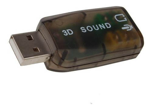 Imagen 4 de 6 de Placa De Sonido 3d Externa Por Usb Caballito Fac A Y B