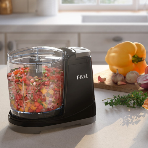 Procesador De Alimentos T-fal Mf2528mx 2 Vel 3 Tazas 700 Ml