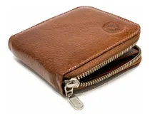 Comprar Billeteras Hombre Cuero Con Cierre Personalizadas Iniciales