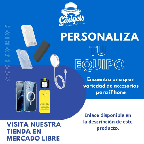 Imagen 10 de 10 de Funda Cargador Case Pila Powerbank Bateria Para iPhone Todos