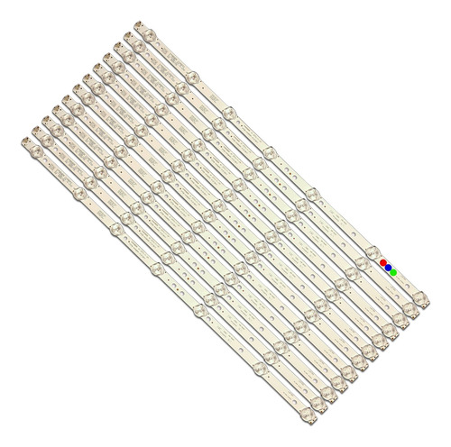 Kit Leds Toshiba 49l621u / 49l621 (12t) - Aluminio, Nuevo