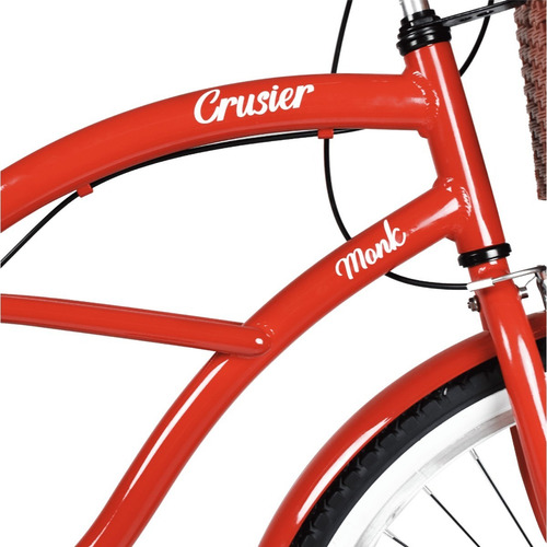 Imagen 7 de 9 de Bicicleta Urbana Aluminio Monk Crusier Rodada 26