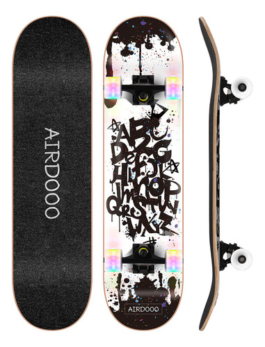 Patineta Estandar Completa Para Principiante Monopatin Arce