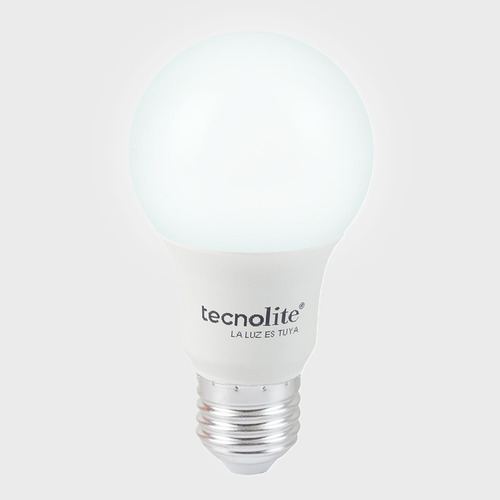 Imagen 3 de 4 de Bombillo Led A19 Base E27 ,8,5w, Luz Día Tecnolite