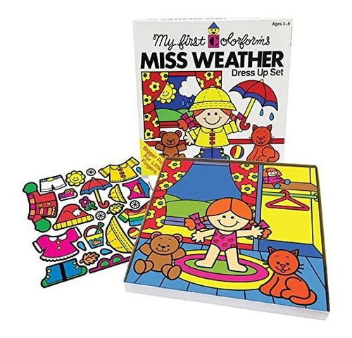 Set De Pegatinas Educativas  Miss Weather 