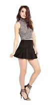 Comprar Saia Feminina Peplum Godê Curta Verão  S\u002Frenda Saia Rodada
