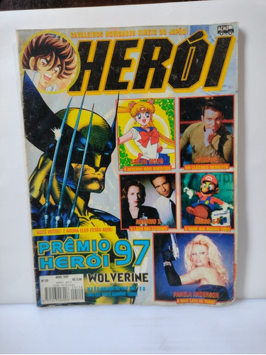 Imagem 1 de 2 de Revista Herói Gold 112 Prêmio Heróis 97