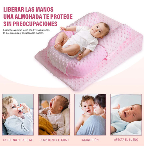Cojin Antireflujo Colchón Anti Reflujo Bebé Cuna Soporte