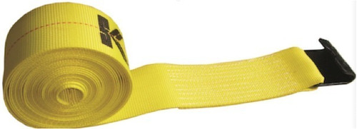  Cincha De Amarre Amarilla Con Extremo Metálico 8 M Largo