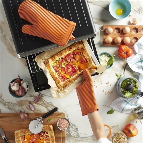Juego De 2 Guantes De Cocina Kitchenaid De Silicona Suave Ac