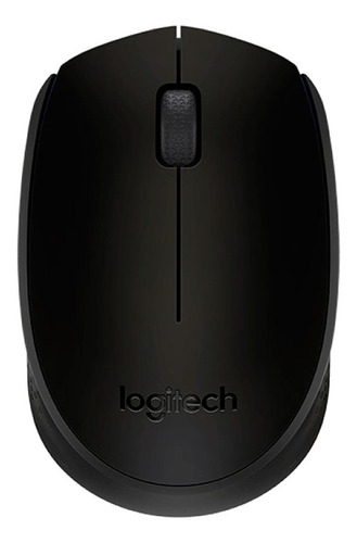 Imagem 1 de 4 de Mouse sem fio Logitech  M170 preto