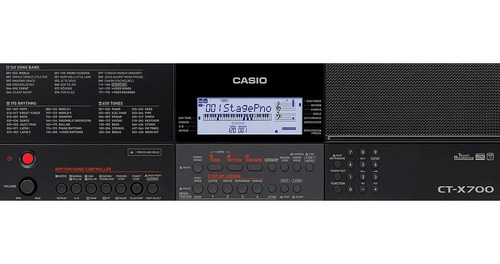 Teclado Musical Semiprofesional Casio Ctx700 Envio Gratis