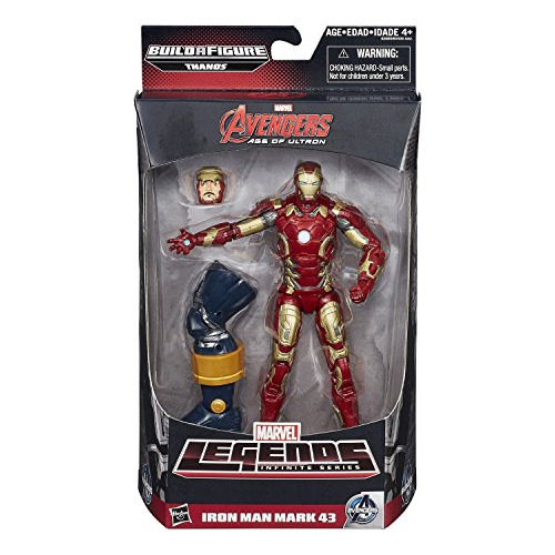 Marvel Legends Infinite Series Iron Man Mark 43 Figura De 6 