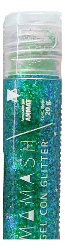 Glitter En Gel Turquesa 20gr X1u Luyagus