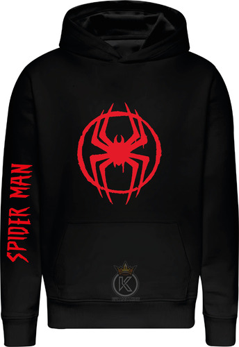 Poleron Spiderman - Spider Verso - Hombre Araña - Pelicula 2023 -  Cruzando El Multiverso - Comic - Estampaking
