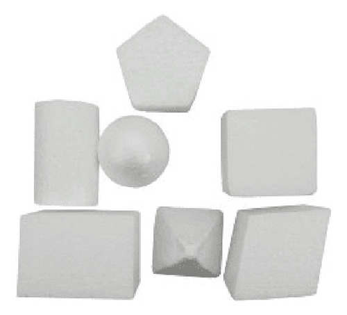 Set Escolar 7 Figuras Geométricas