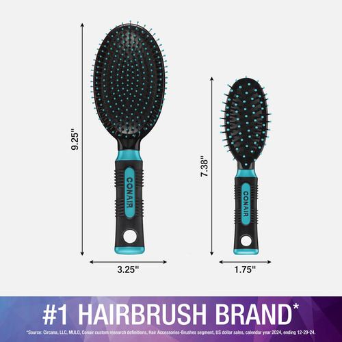 Juego De Cepillos De Viaje Para Todo Tipo De Cabello Color