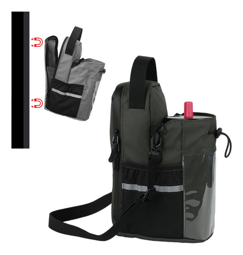 Bolso De Botella De Fitness Bolso De Hombro De Verde