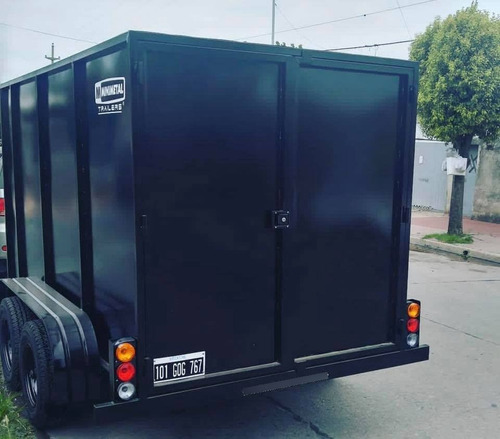 Imagen 7 de 13 de Minimetal Fabrica Trailer Cerrado Multicargas