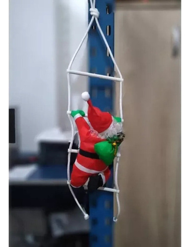 Escalera Papá Noel Escalador Navidad Decoración Adornos