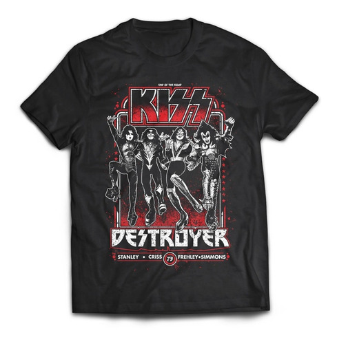 Camiseta Kiss 2020 Tour End Of The Road Rock Activity