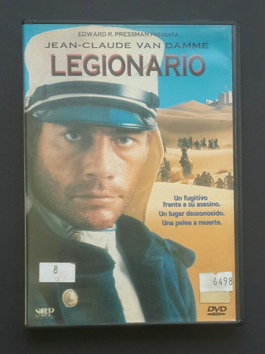 Legionario - Van  Damme - Dvd Original - Los Germanes