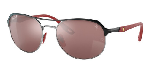 Lentes De Sol Ray Ban Scuderia Ferrari Polarizado Rb3685mf