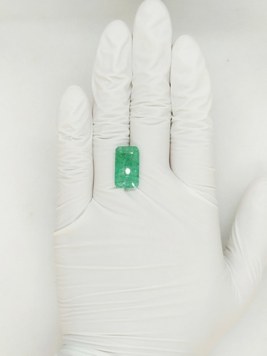 Esmeralda - Corte Esmeralda - Certificada - 12.30ct + Envío