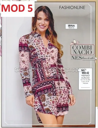 Vestido Multicolor Cklass 968 42. Outlet saldos Mchn