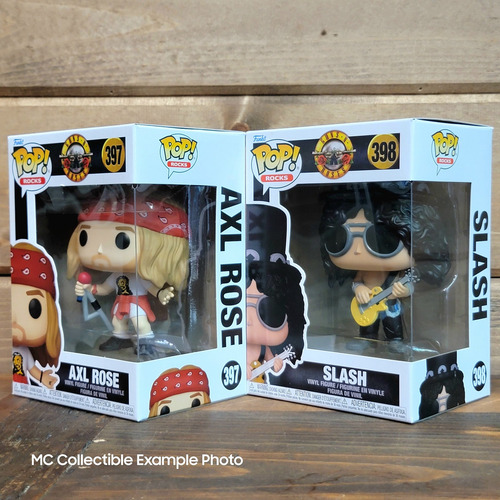 Funko Pop! Guns N Roses 2 Pack - Axl Rose #397 Y Slash #398