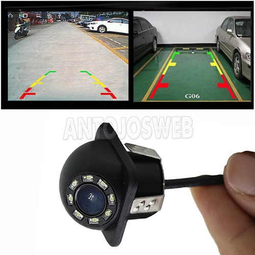 Camara De Reversa Tipo Domo Gotera 8 Leds Ultra Alta Calidad