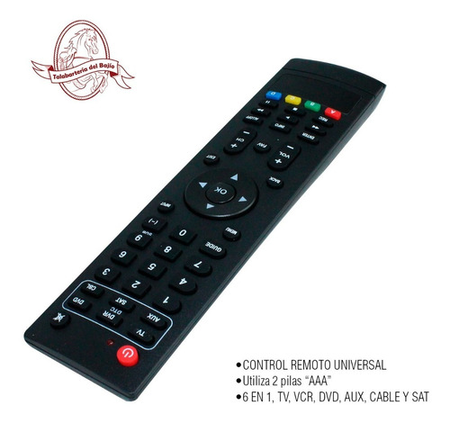 Control Remoto Universal 6824