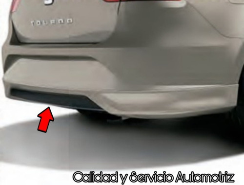 Spoiler Trasero Difusor Toledo 2013-2018 Sport 13 14 15