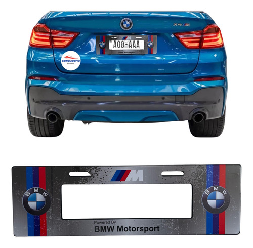 Portaplaca Europeo Bmw