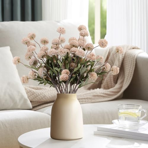 Conjunto De 10 Flores Artificiales De Crisantemo Pequeño De