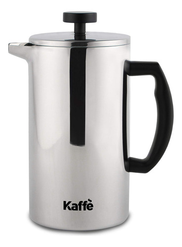 Kaffe - Cafetera Grande De Prensa Francesa Y Cafetera De Ca. Color Acero Inoxidable