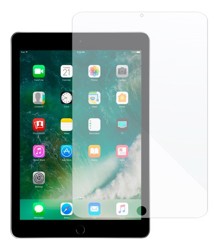 Imagen 1 de 3 de Mica Cristal Para iPad 5 6 Air 1 Air 2 Pro 2017 2014 9.7 
