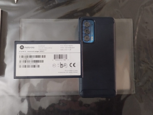 Motorola Edge 5g 256gb, 8gb Ram, Como Nuevo En Caja! Azul (Usado)