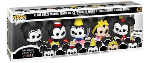 Funko Pop Disney 5 Pack Minnie Mouse Walt Disney Archives