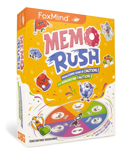 Memo Rush - Foxmind Games, El Juego De Memoria De Emociones,