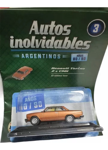 Inolvidables Auto 80/90 N° 3. Renault Torino Zx 1981