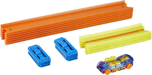 Hot Wheels Track Builder Paquete Básico Pista Gvg13 Mattel